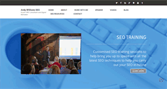 Desktop Screenshot of andywilliamsseo.com